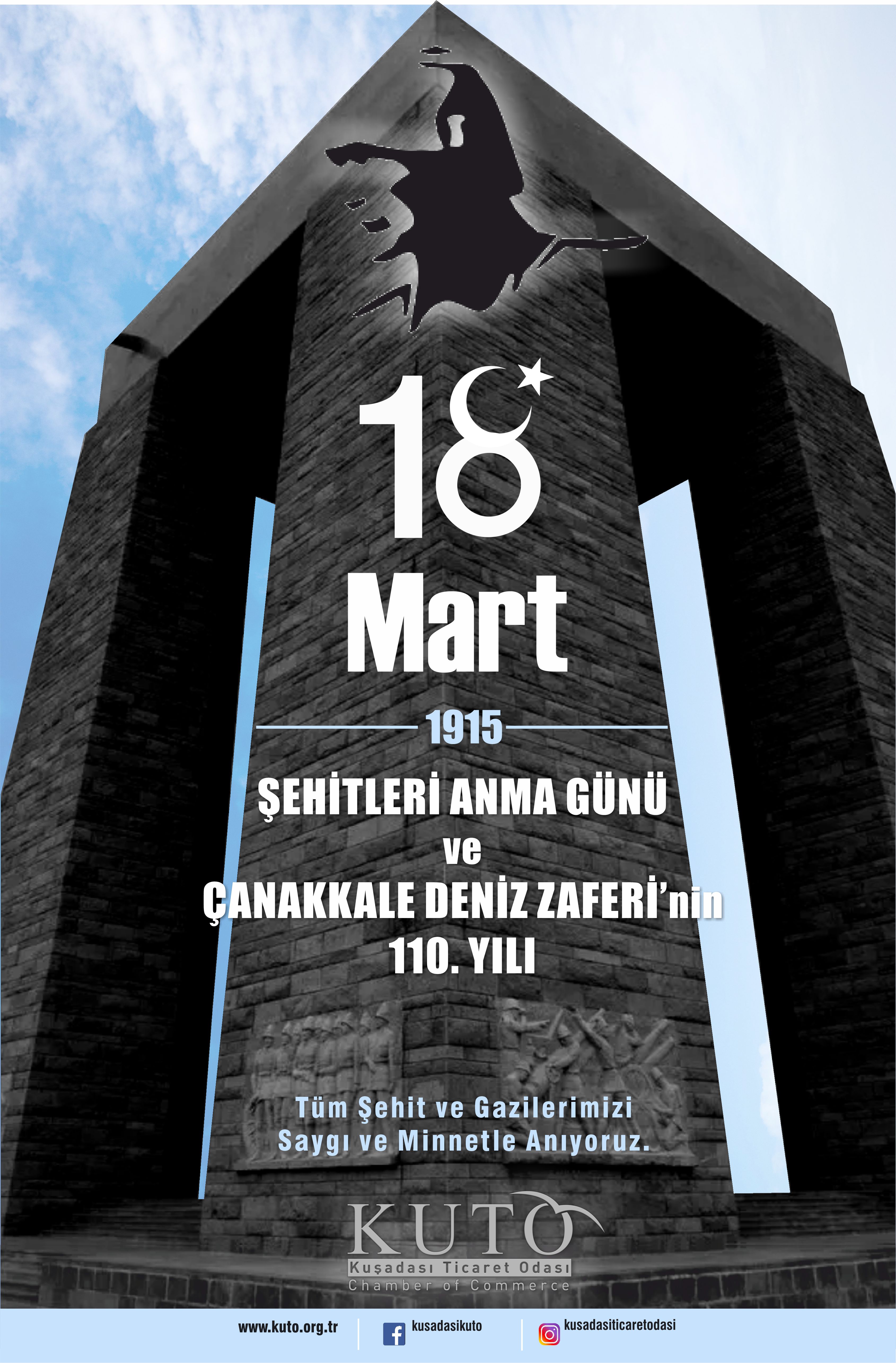 18 MART ŞEHİTLERİ ANMA GÜNÜ VE ÇANAKKALE DENİZ ZAFERİ’NİN 110. YILI