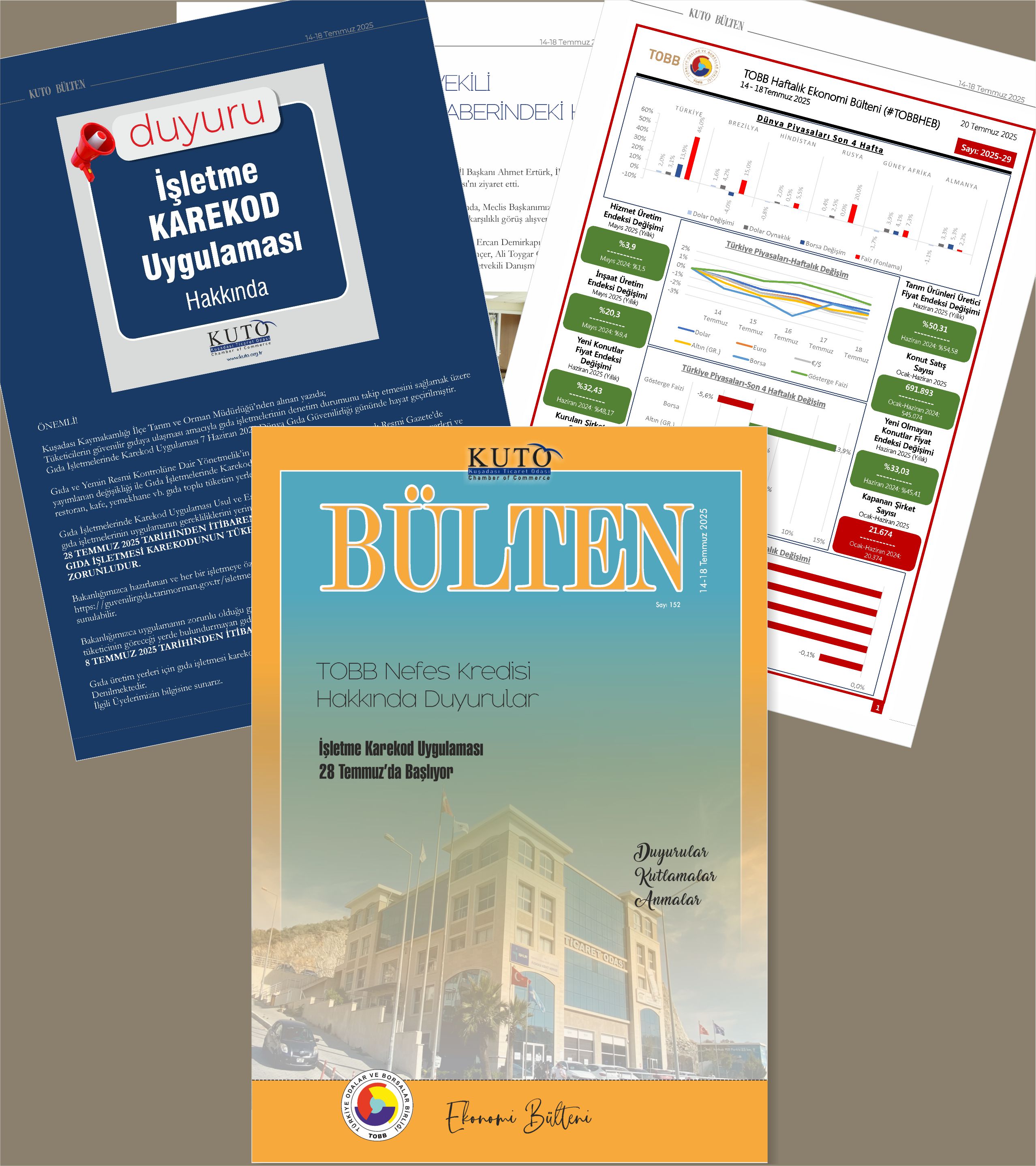 KUTO 14-18 TEMMUZ 2025 BÜLTENİ