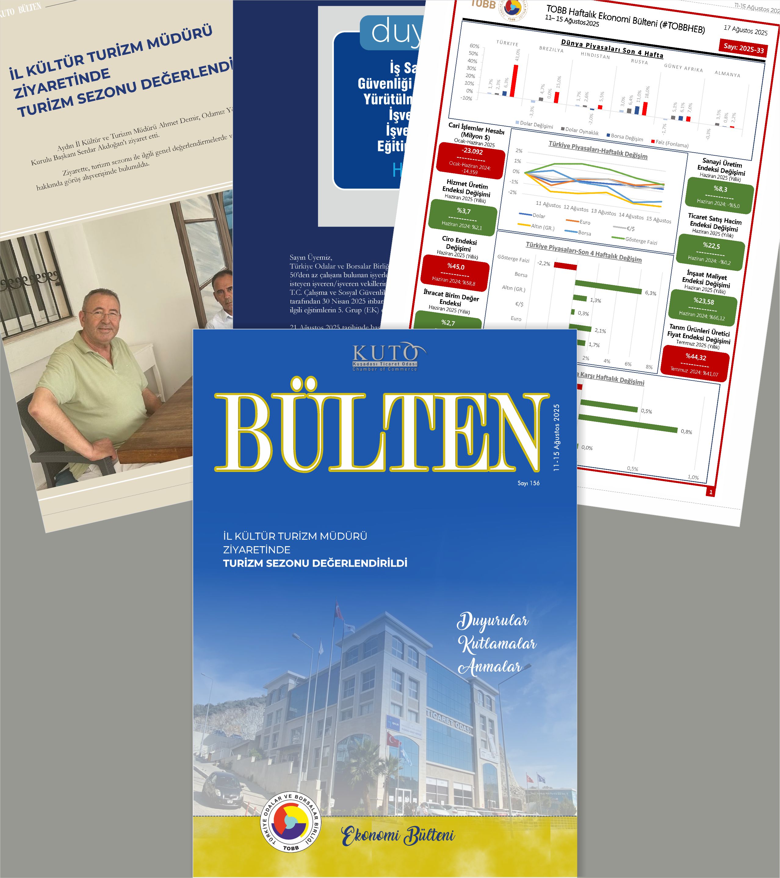 KUTO 11-15 AĞUSTOS 2025 BÜLTENİ