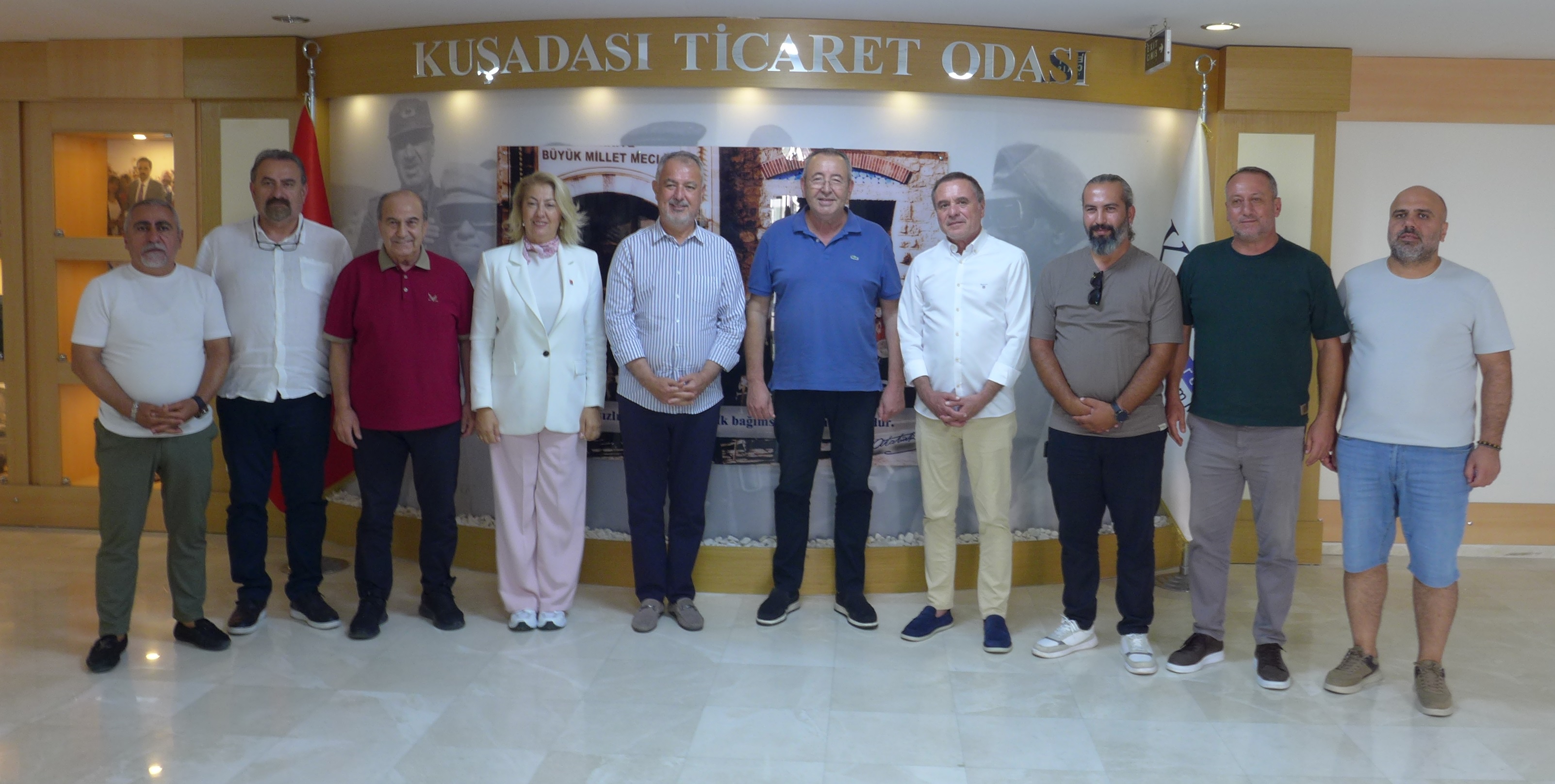 CHP MUĞLA MİLLETVEKİLİ CUMHUR UZUN VE BERABERİNDEKİ HEYET ODAMIZI ZİYARET ETTİ