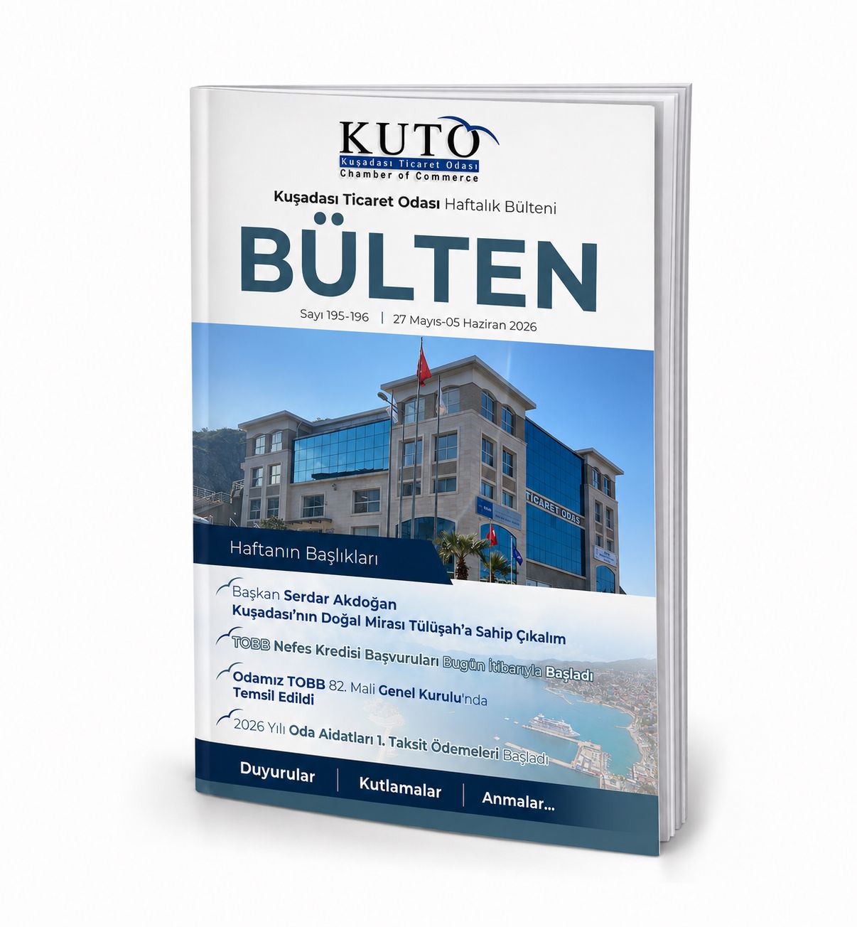 KUTO 27 MAYIS-05 HAZİRAN 2026 BÜLTENİ